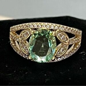 SWAROVSKI CRYSTAL RING made with Swarovski Elements Jewelry size 9